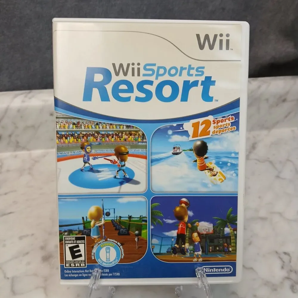 Wii Sports Resort Wii Video Game 12 Sports MotionPlus Family Fun